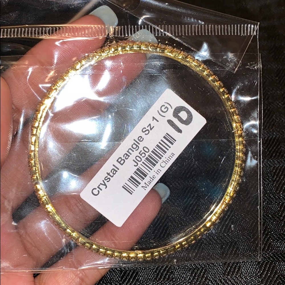 Crystal Bangle Bracelet